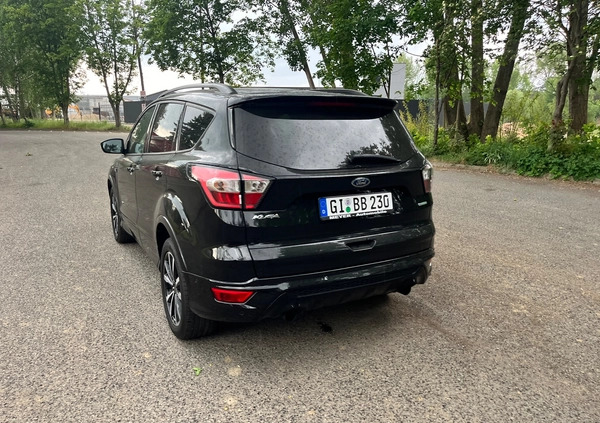 Ford Kuga cena 79900 przebieg: 97000, rok produkcji 2018 z Nysa małe 781